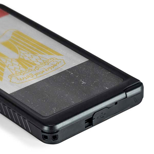Egypt Flag Distressed Galaxy S24 Ultra Waterproof Case
